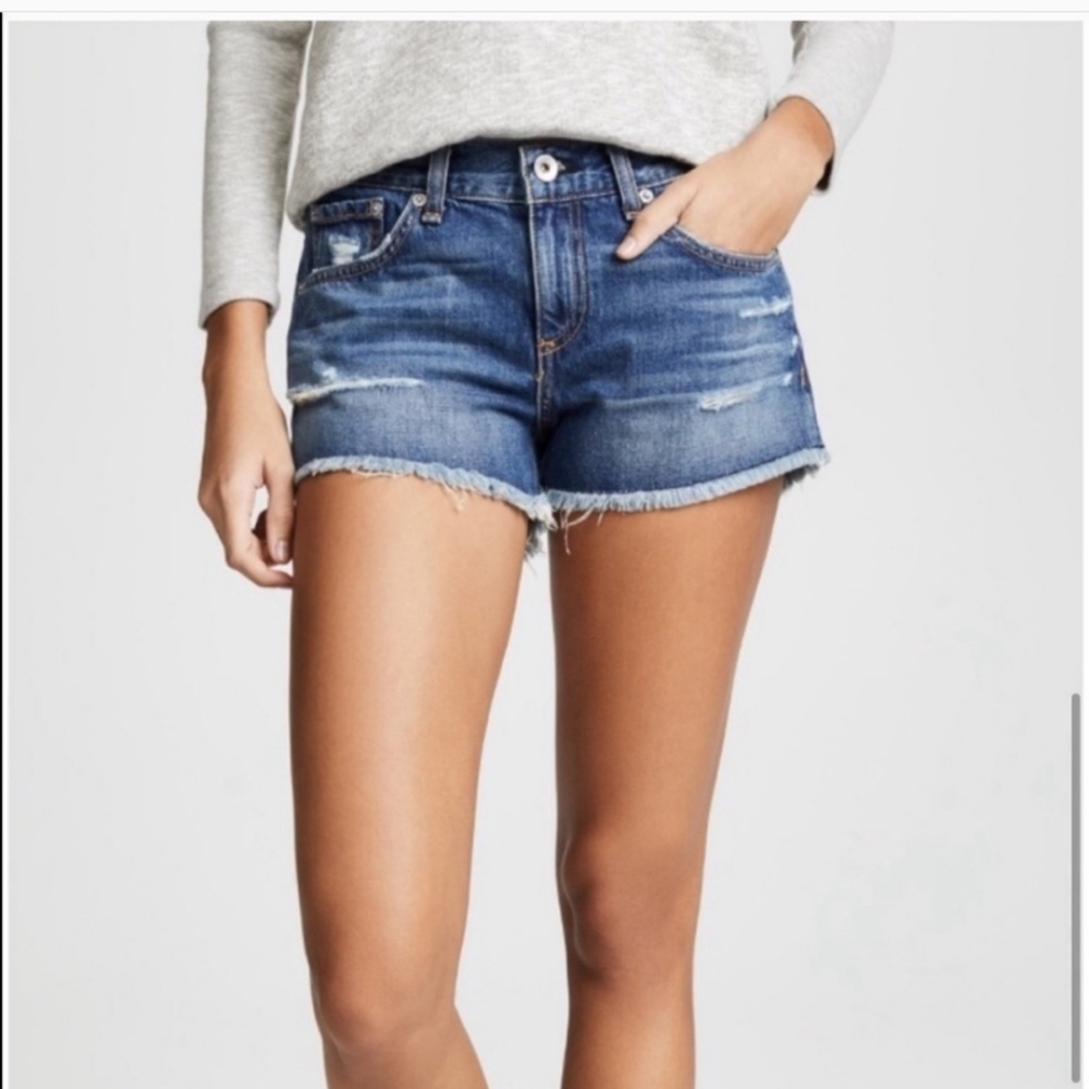 Rag & Bone Cut Off Denim Johny Short sz 27